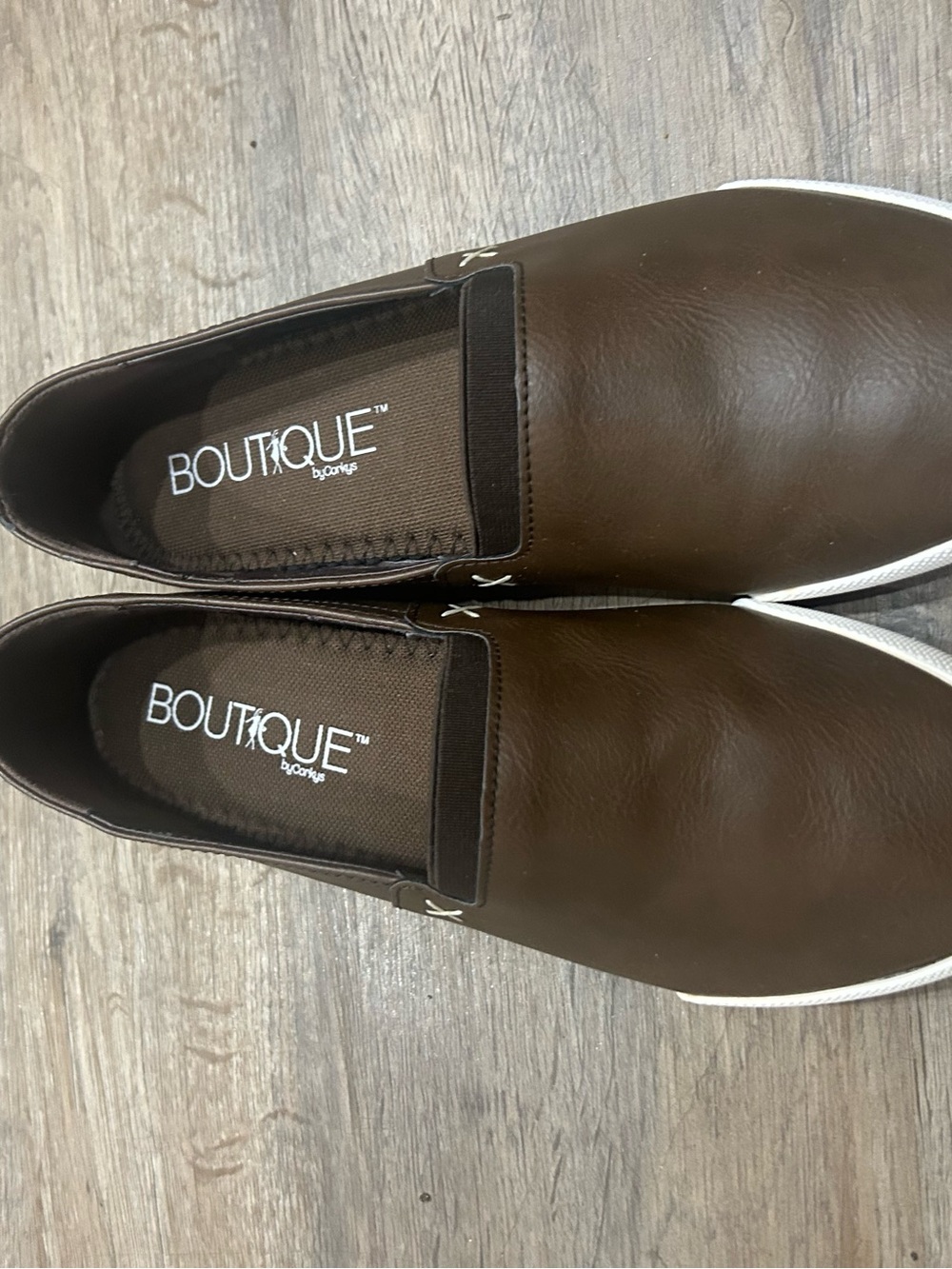 Boutique By Corkys Women’s Size 9 Brown Slip-On Casual Shoes - Picture 3 of 6